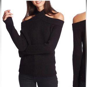 1. State Black off the shoulder sweater size Medium